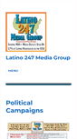 Mobile Screenshot of latinos247.com